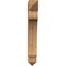 Ekena Millwork Legacy Arts & Crafts Rough Sawn Bracket, Western Red Cedar, 4"W x 20"D x 28"H BKT04X20X28LEC03RWR - alternate 4